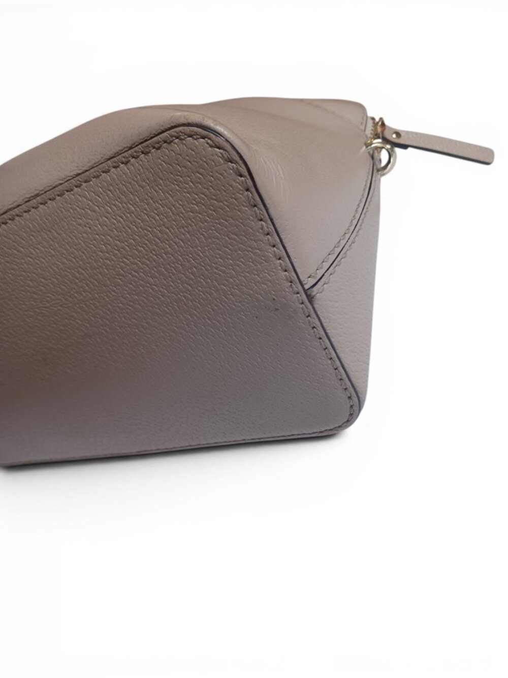 Kate Spade "Grove Street Carli" Pebbled Leather Satchel Crossbody– Warm Beige - Picture 8 of 16